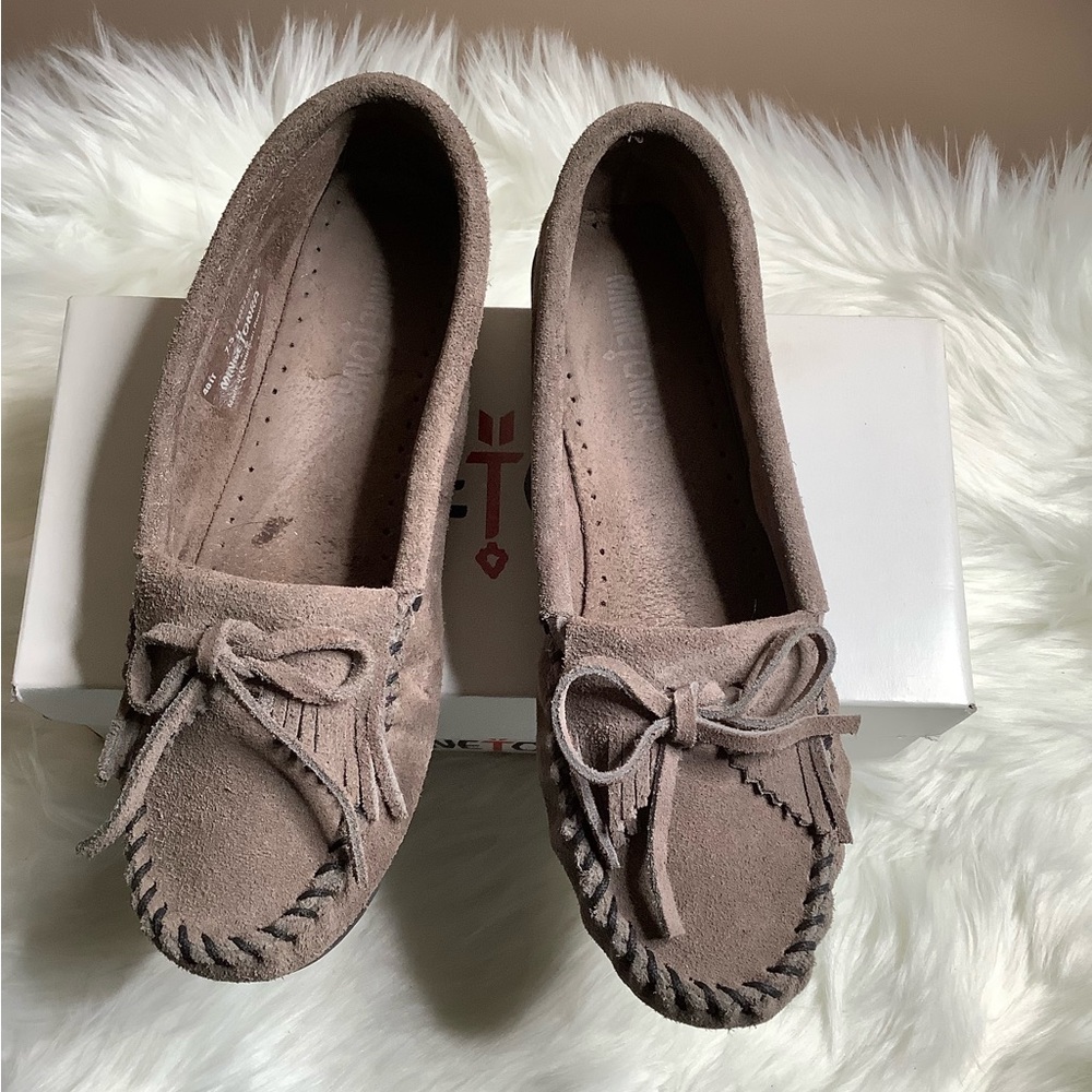 Minnetonka Kilty Moccasin